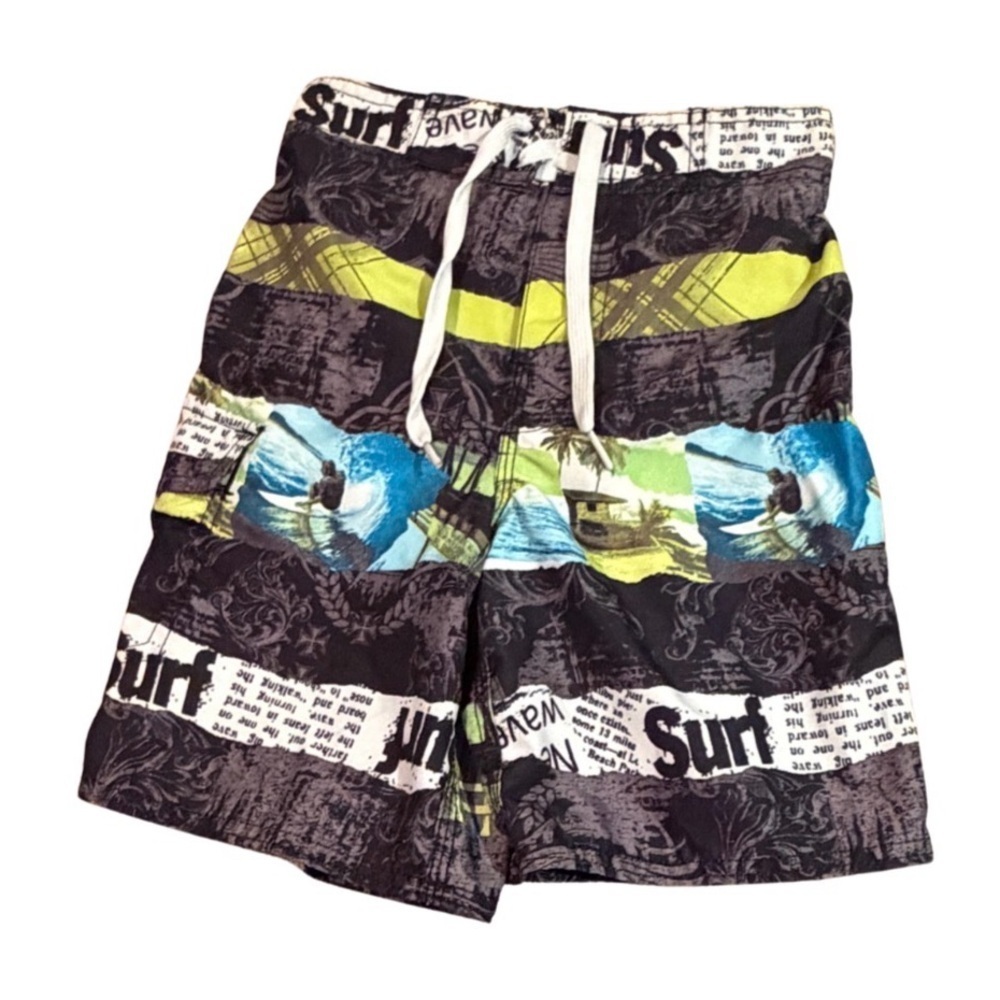 Joe Boxer Boys Surf Swim Trunks